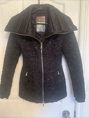 Prada Linea Rossa-style insulated jacket.